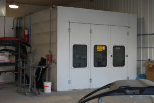Hub City Auto Body Paint booth